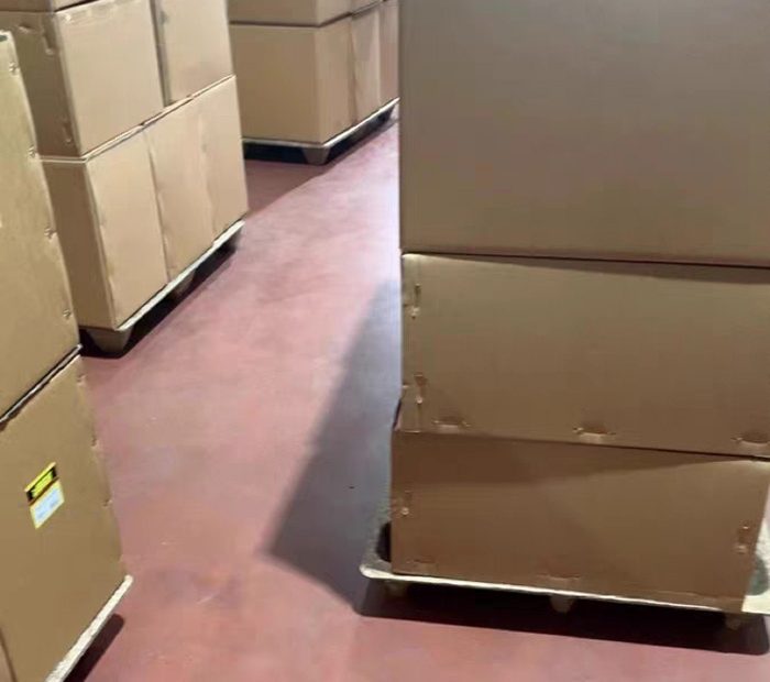 press wood pallets