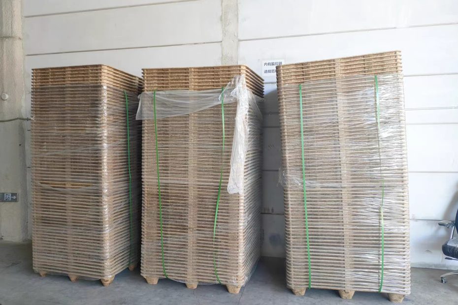 wood press pallet cases