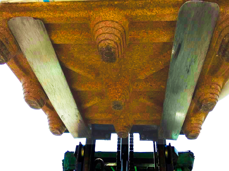 To maintain the integrity of pressed wood pallets, 