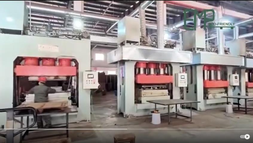 Presswood pallet production line