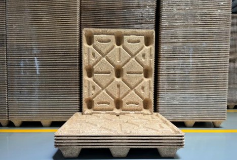 Presswood Pallet Main View | Professional studio product photography | Core export shipping product