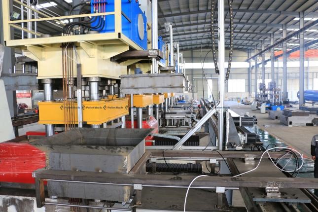 Hydraulic press system | Core component of pallet machine | Robust machinery for high-pressure wood molding