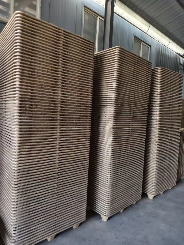 pressed wood pallet