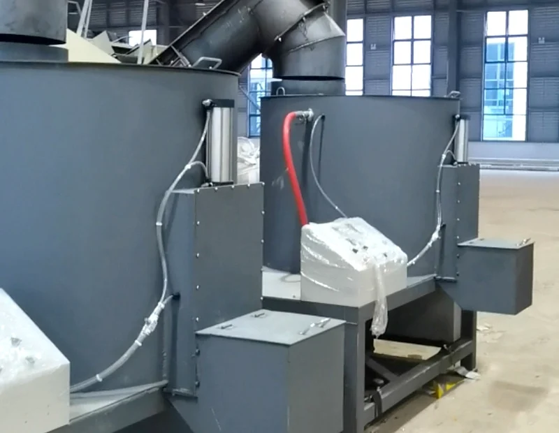 AutoML presswood pallet machine adhesive blender for MDI molded pallet production line and circular wood waste to pallet conversion